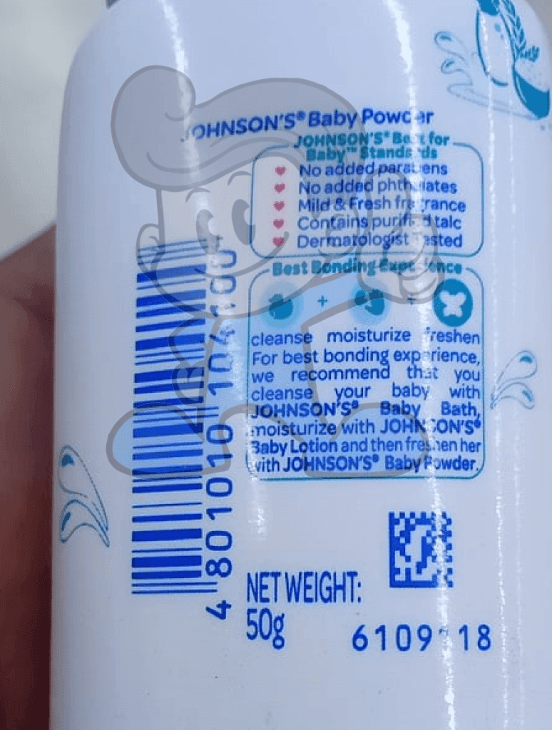 Johnsons Milk Rice Baby Powder (6 X 50 G) Mother &