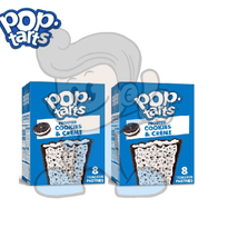 Kelloggs Pop Tarts Frosted Cookies & Creme (2 X 13.5 Oz) Groceries