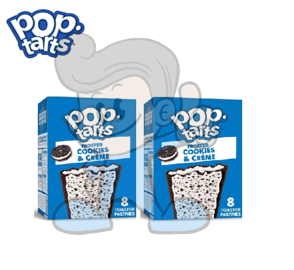 Kelloggs Pop Tarts Frosted Cookies & Creme (2 X 13.5 Oz) Groceries