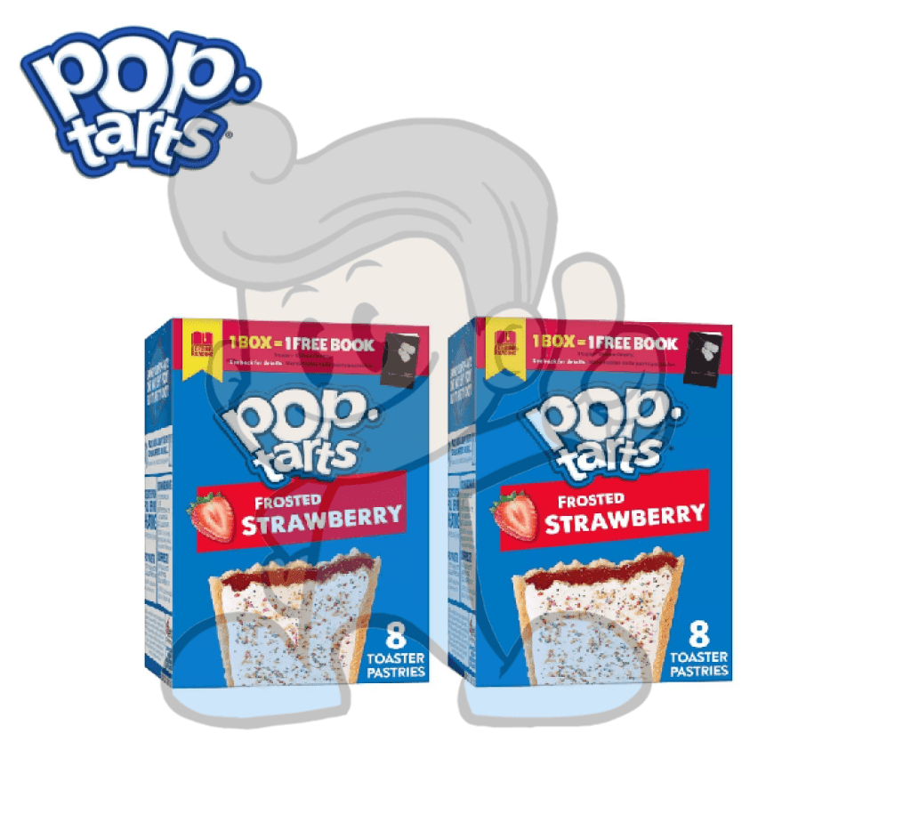 Kelloggs Pop Tarts Frosted Strawberry (2 X 13.5 Oz) Groceries