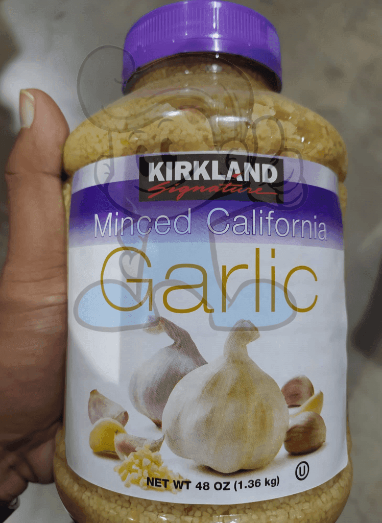 Kirkland Signature Minced California Garlic 48 Oz Groceries