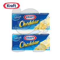 Kraft Cheddar Processed Cheese Spread (2 X 430G) Groceries