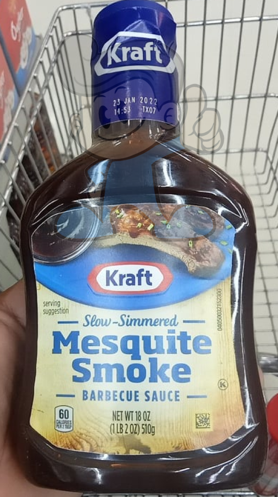 Kraft Slow-Simmered Mesquite Smoke Barbecue Sauce (2 X 18 Oz) Groceries