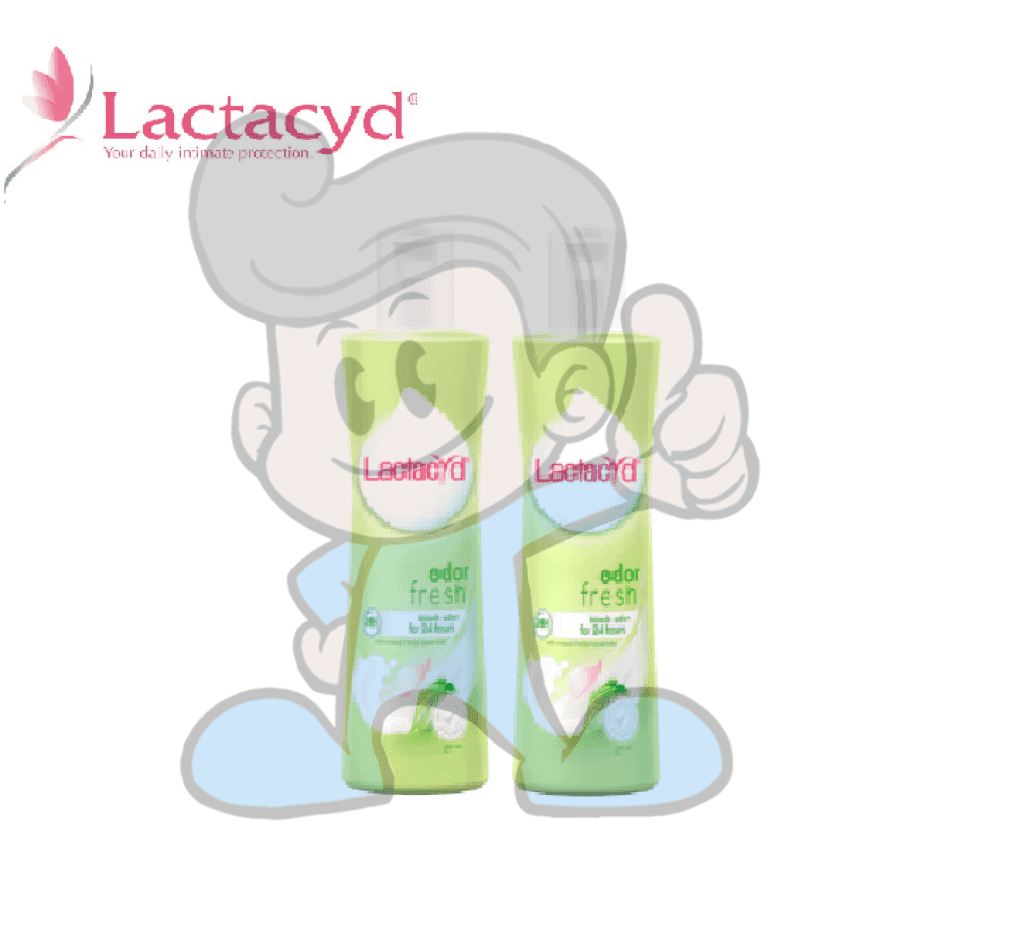 Lactacyd Odor Fresh With Natural Herbal Essences Feminine Wash (2 X 250 Ml) Beauty