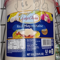 Ladys Choice Real Mayonnaise 3.5L Groceries
