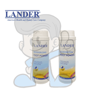 Lander Deodorizing Foot Powder (2 X 7Oz) Beauty