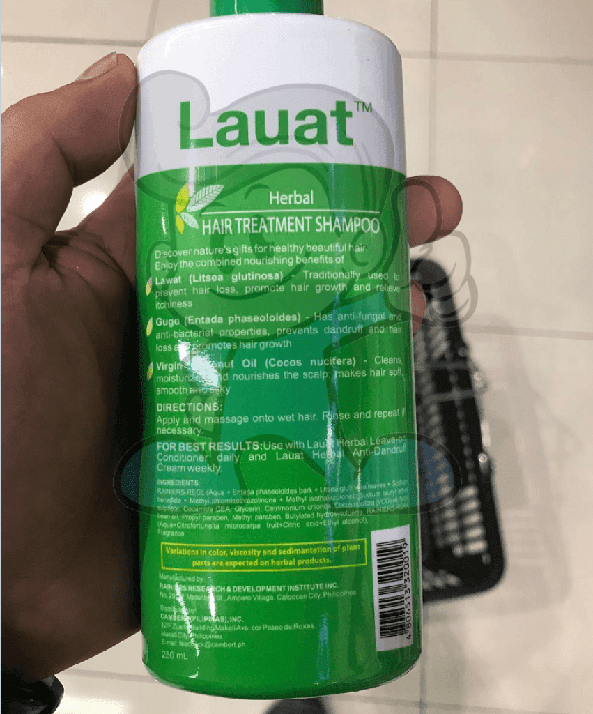 Lauat Herbal Hair Treatment Shampoo 250Ml Beauty
