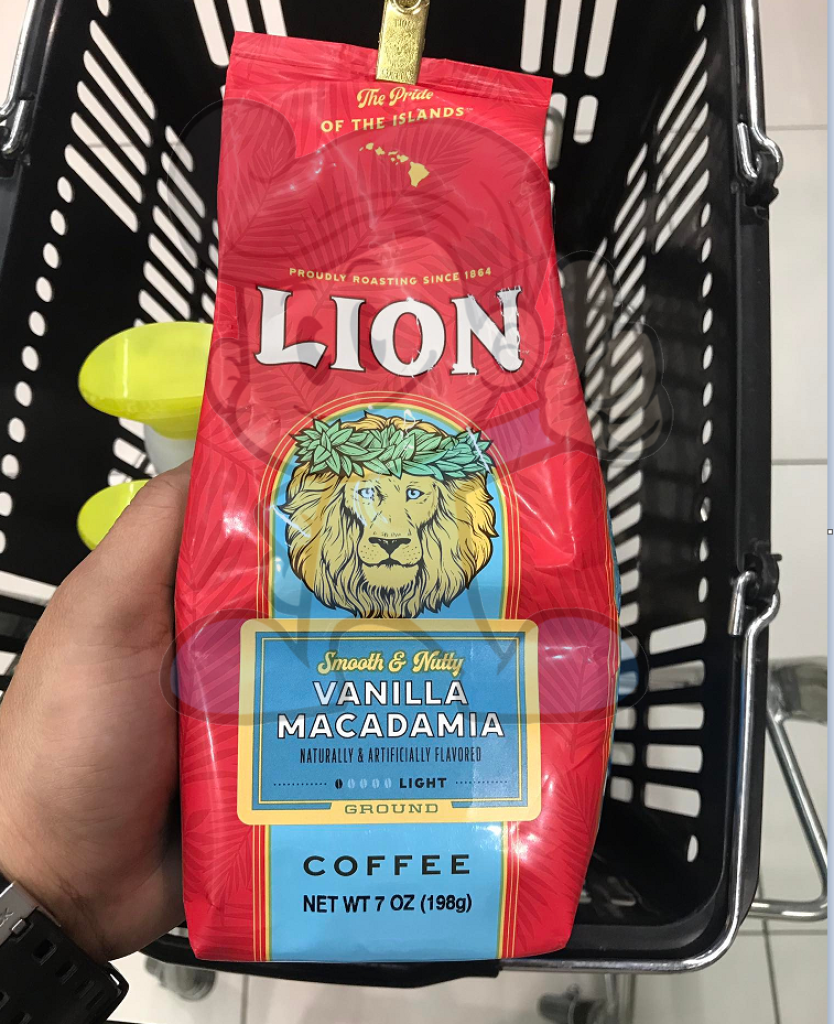 Lion Coffee Vanilla Macadamia 7 Oz. Groceries