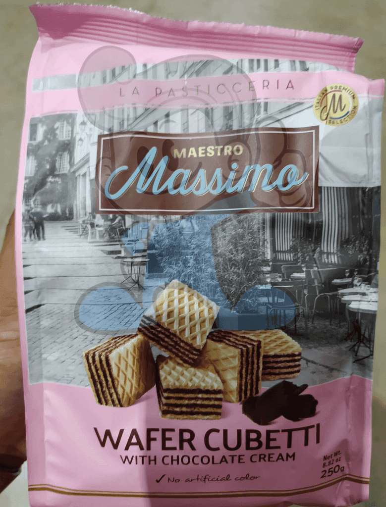 Maestro Massimo Wafer Cubetti with Chocolate Cream (2 x 250g) – TinderoBoy