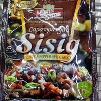 Mama Sitas Capampangan Sisig Citrus-Pepper Spice Mix (6 X 40 G) Groceries