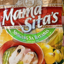 Mama Sitas Sinigang Sa Bayabas Guava Soup Base Mix (6 X 40 G) Groceries