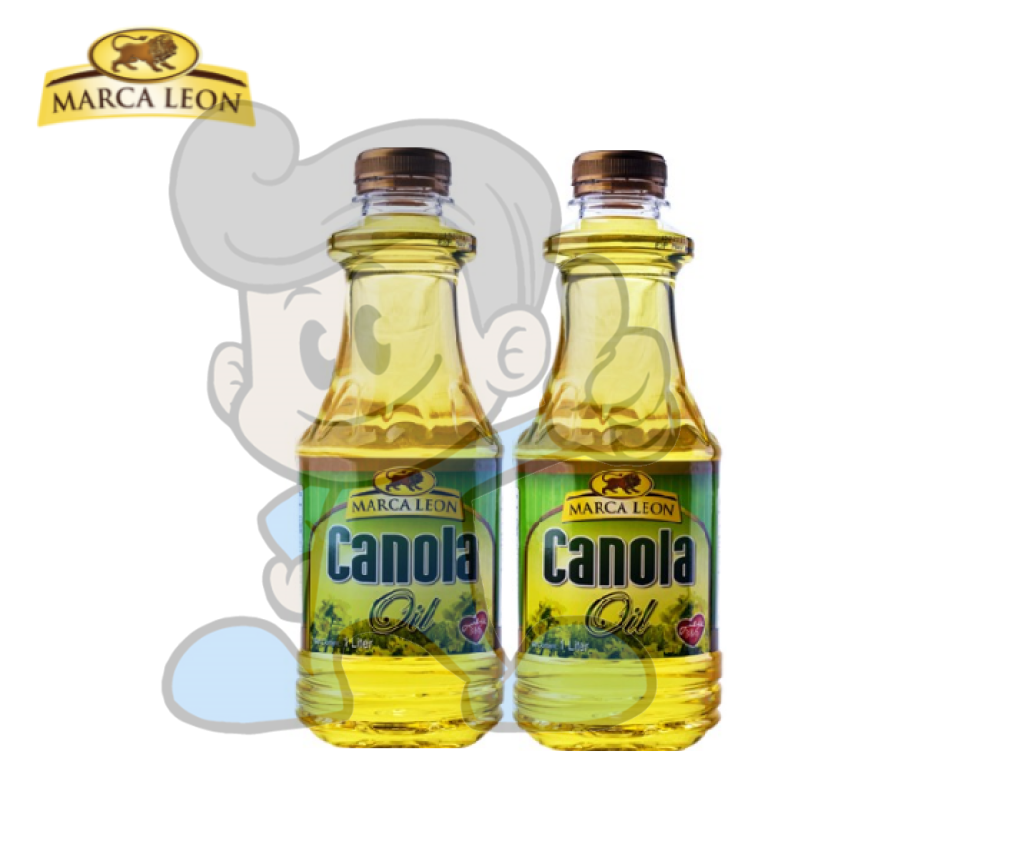 Marca Leon Canola Oil (2 X 1L) Groceries