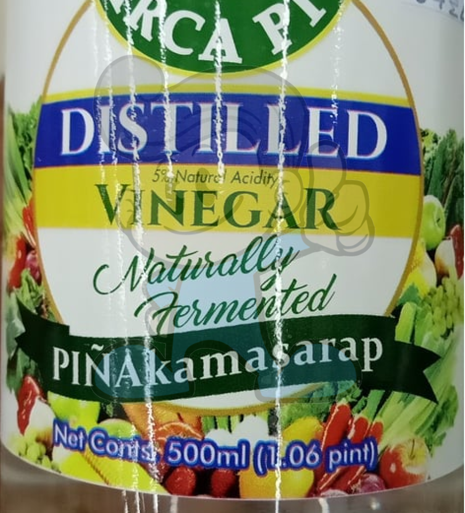 Marca Pina Distilled Vinegar Naturally Fermented (2 X 500 Ml) Groceries