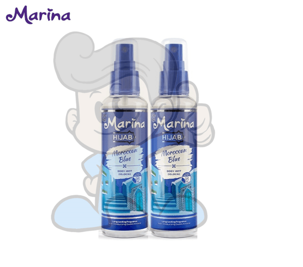 Marina Cologne Spray Moroccan Blue (2 X 100Ml) Beauty