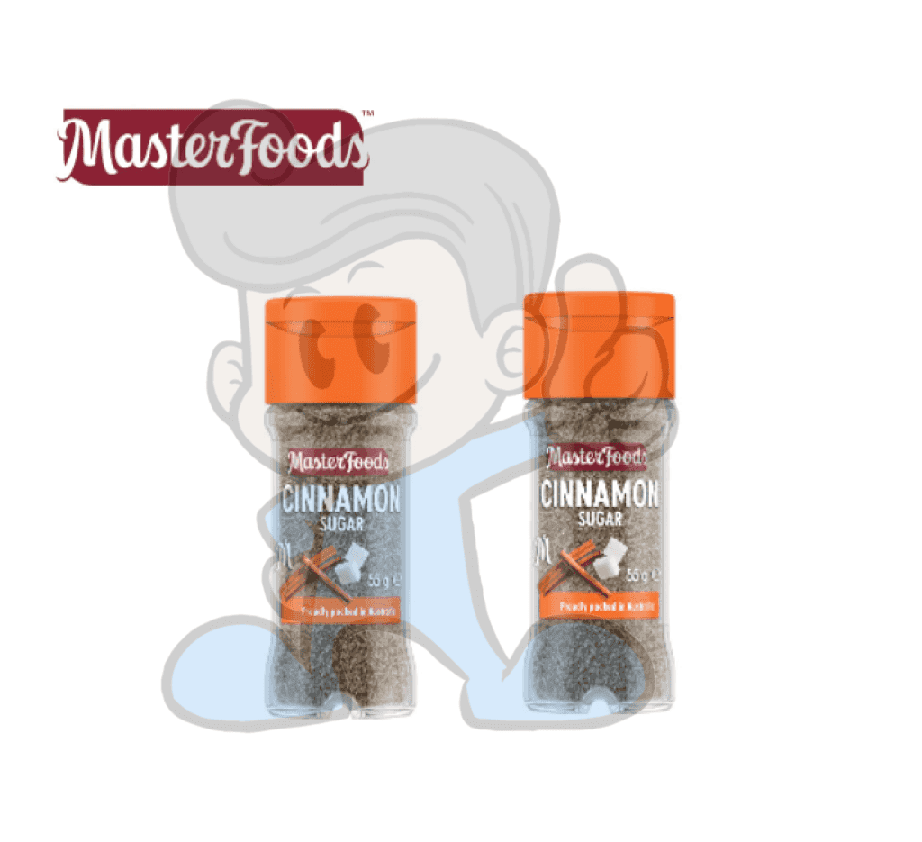 Master Foods Herbs And Spices Cinnamon Sugar (2 X 55G) Groceries