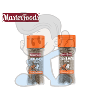 Master Foods Herbs And Spices Cinnamon Sugar (2 X 55G) Groceries
