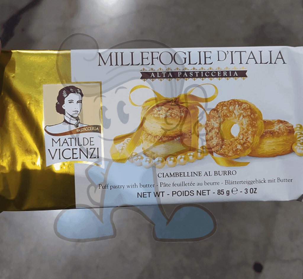 Matilde Vicenzi Puff Pastry With Butter (3 X 85G) Groceries