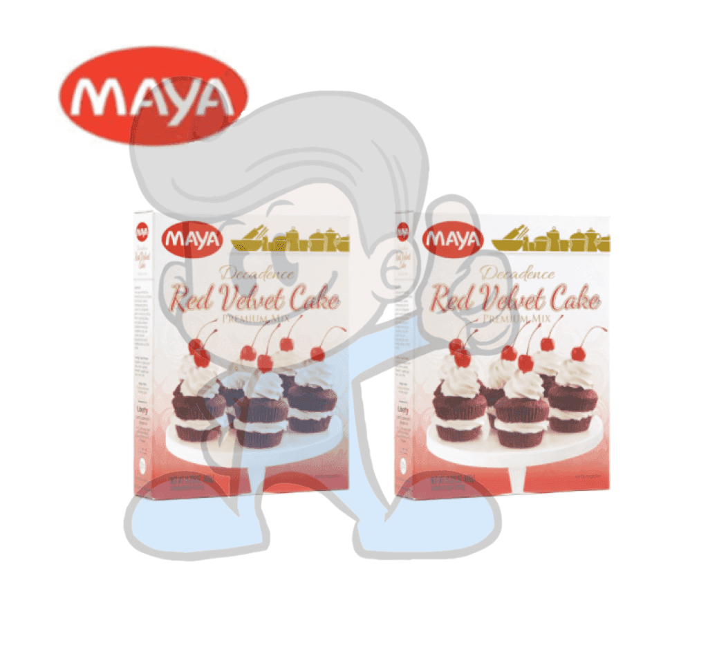 Maya Decadence Red Velvet Cake Premium Mix (2 X 460G) Groceries