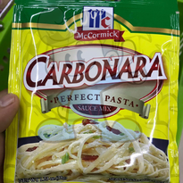 Mccormick Carbonara Perfect Pasta Sauce Mix (8 X 35 G) Groceries
