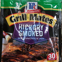 Mccormick Grill Mates Hickory Smoked Bbq Marinade Mix (6 X 45 G) Groceries