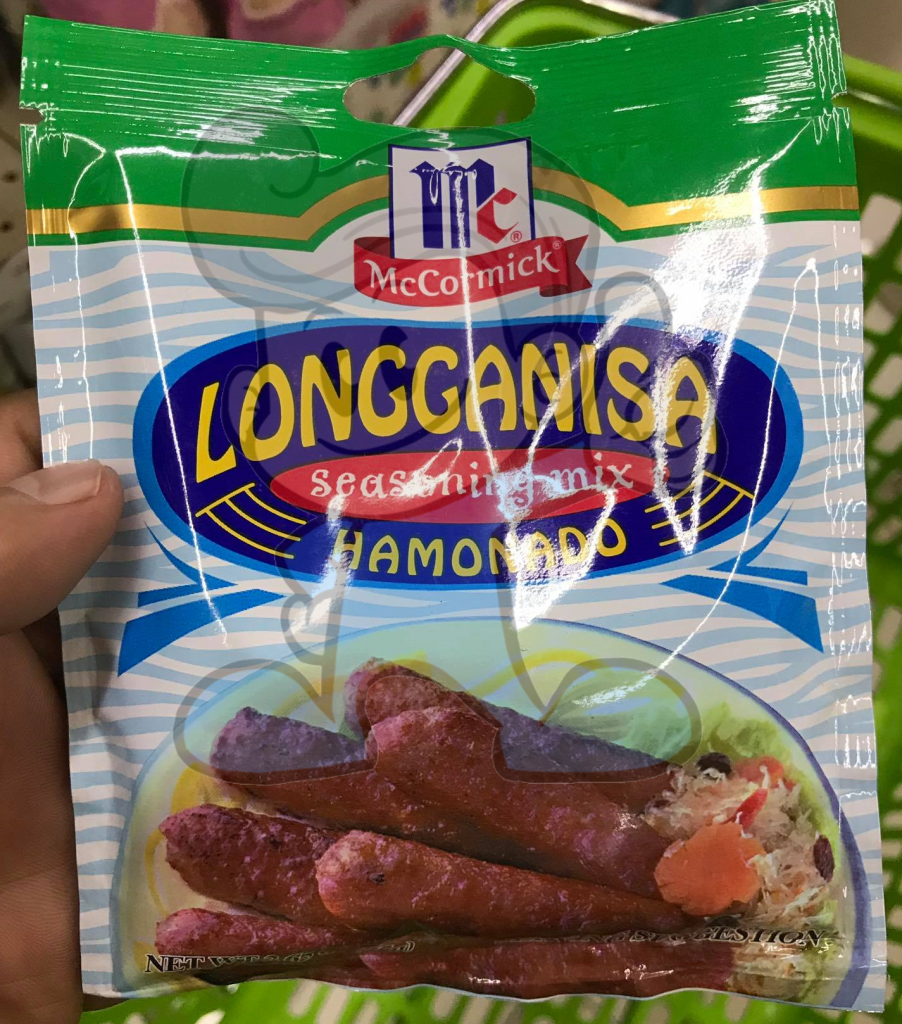 Mccormick Longganisa Seasoning Mix Hamonado (6 X 75 G) Groceries