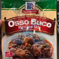 Mccormick Osso Buco Recipe Mix (6 X 45 G) Groceries
