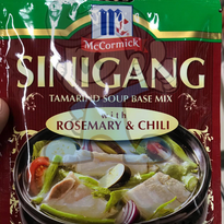 Mccormick Sinigang Tamarind Soup Base Mix With Rosemary Chili (6 X 60 G) Groceries