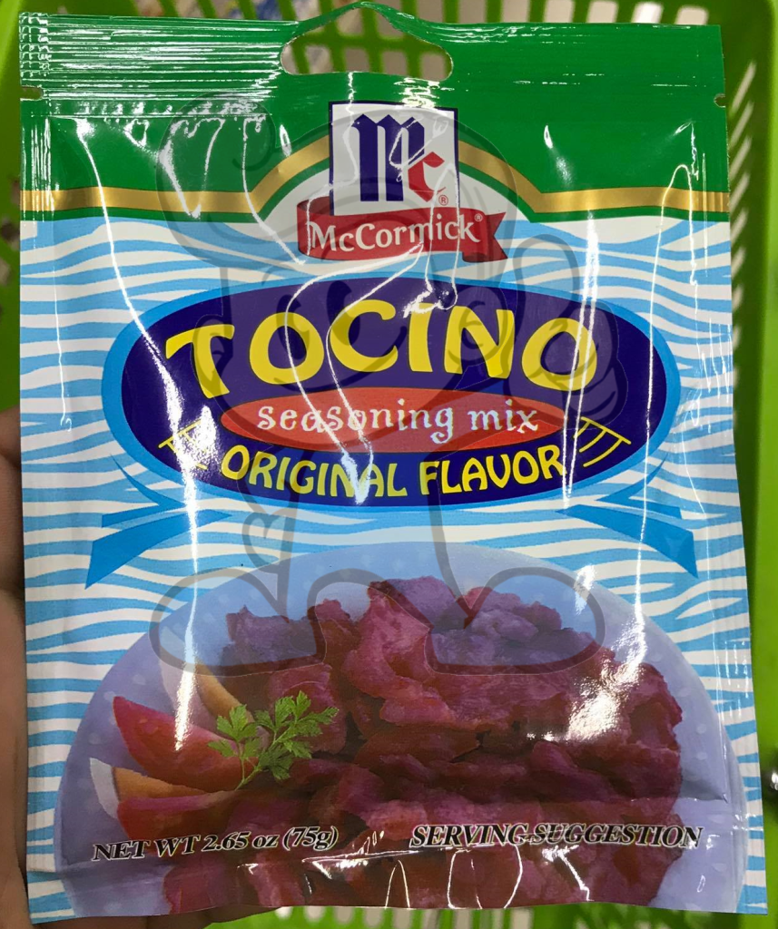 Mccormick Tocino Seasoning Mix Original Flavor (6 X 75 G) Groceries