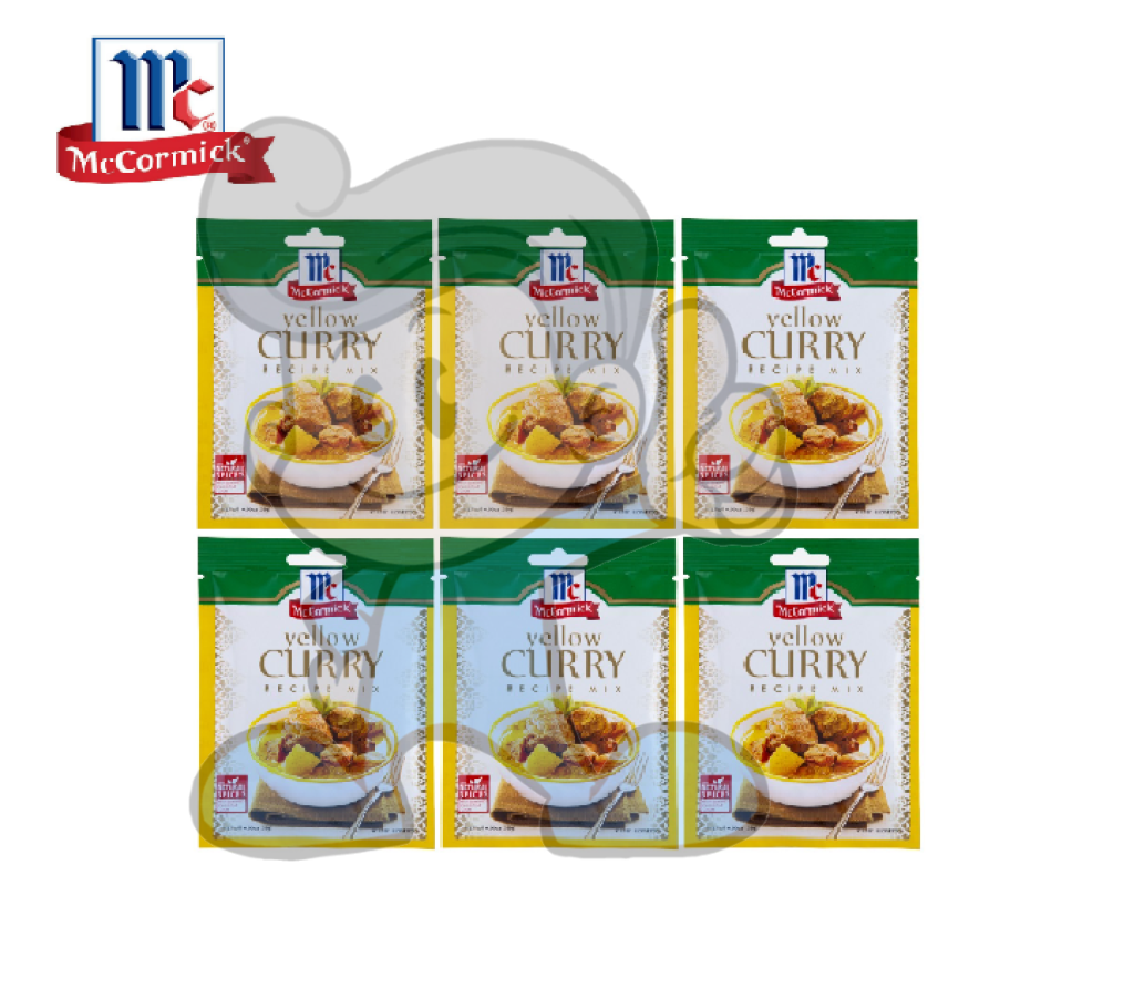 Mccormick Yellow Curry Recipe Mix (6 X 28 G) Groceries