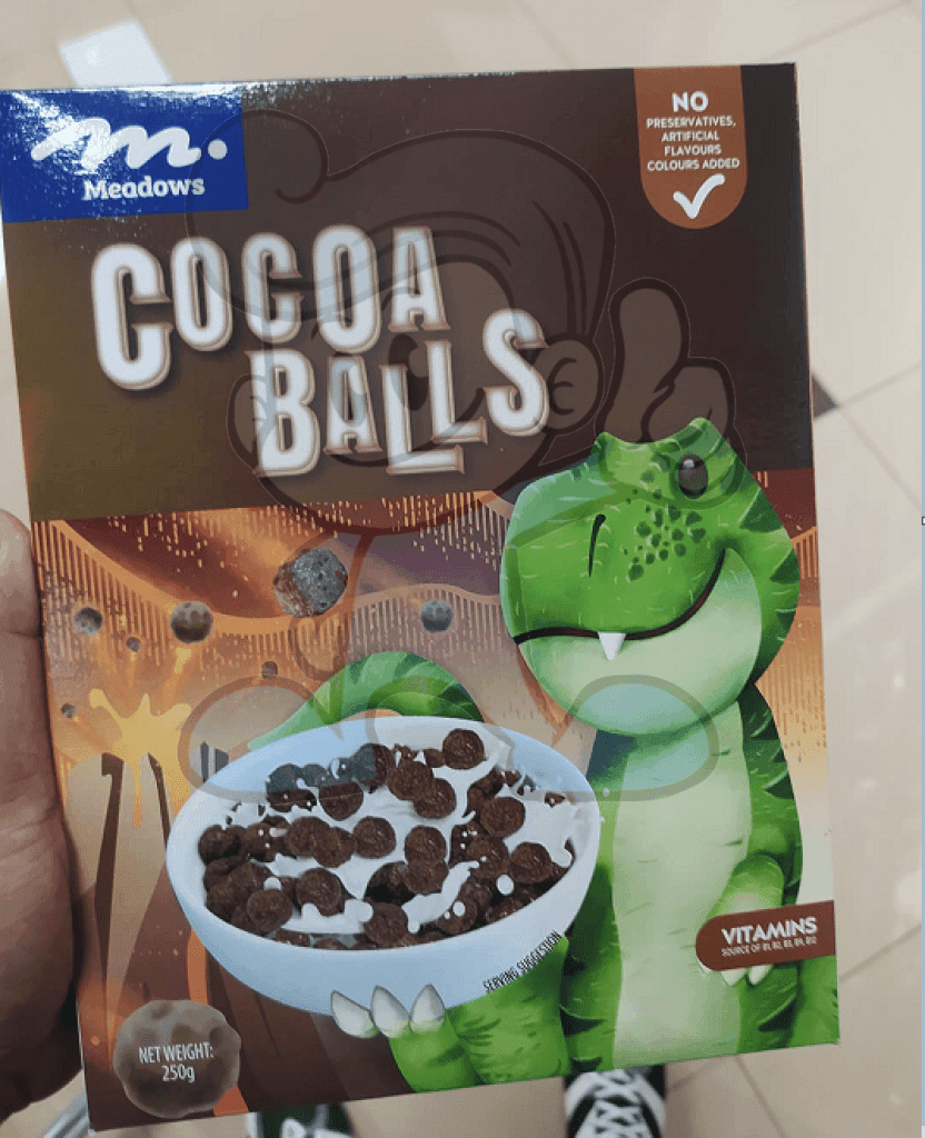 Meadows Cocoa Balls Breakfast Cereal (2 X 250G) Groceries