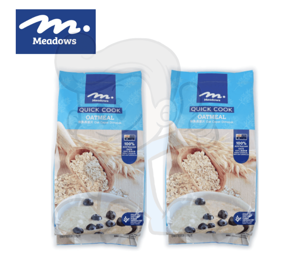 Meadows Quick Cook Oatmeal (2 X 800G) Groceries