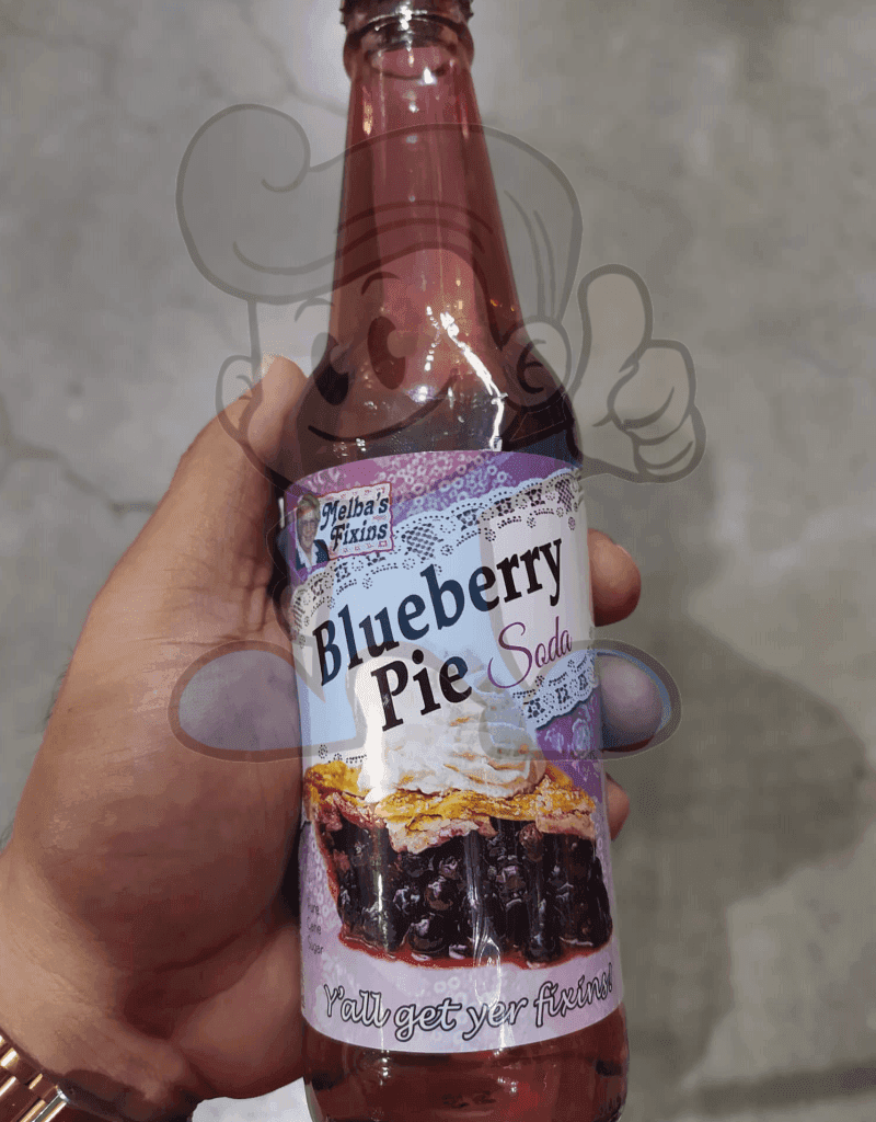 Melbas Fixins Blueberry Pie Soda (3 X 355 Ml) Groceries
