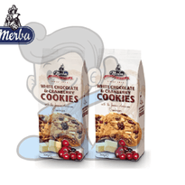 Merba White Chocolate And Cranberry Cookies (2 X 200 G) Groceries
