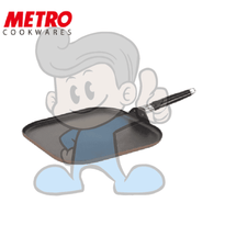Metro Cookwares 28Cm Non-Stick Taco Pan Kitchen & Dining