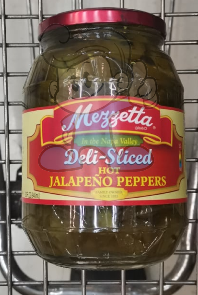Mezzetta In The Napa Valley Deli Sliced Hot Jalapeño Peppers 32Oz Groceries