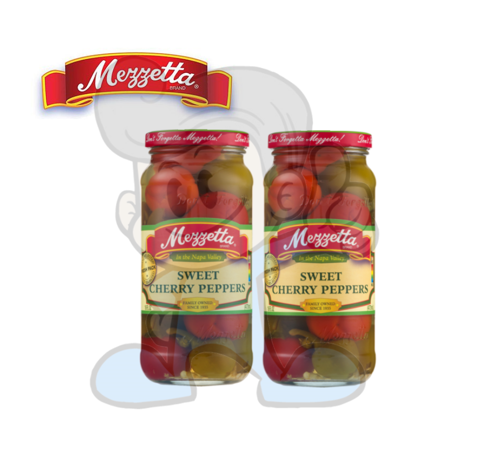 Mezzetta In The Napa Valley Sweet Cherry Peppers (2 X 473Ml) Groceries