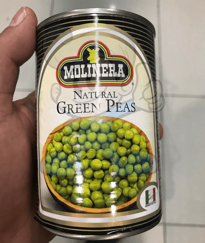 Molinera Natural Green Peas (6 X 400G) Groceries