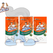 Mr. Muscle Stick On Toilet Bowl Cleaning Strip Pine (3 X 30 G) Household Supplies