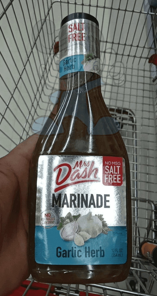 Case of 6 Mrs. Dash Garlic Herb Salt Free Marinade