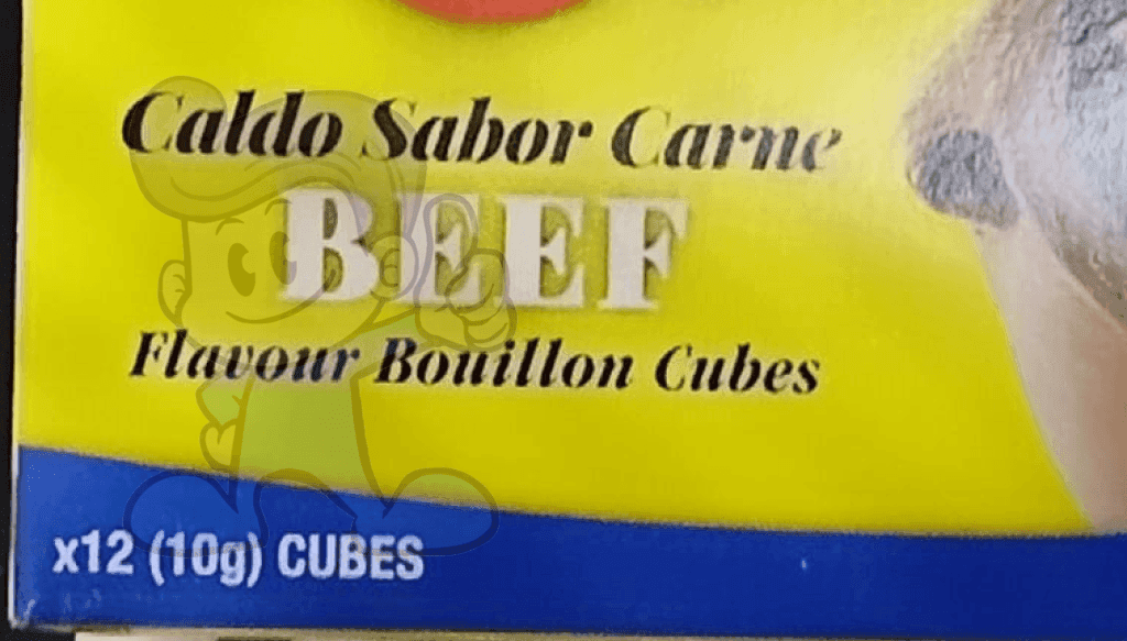 Mucho Gusto Beef Flavour Bouillon Cubes (4 X 10 G) Groceries
