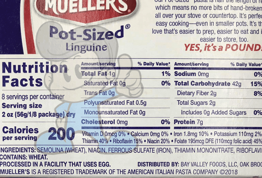 Muellers Pot-Sized Linguine (2 X 454 G) Groceries