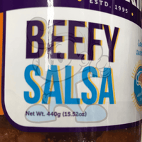 Nacho King Beefy Salsa Savory Snack Dip 440G Groceries