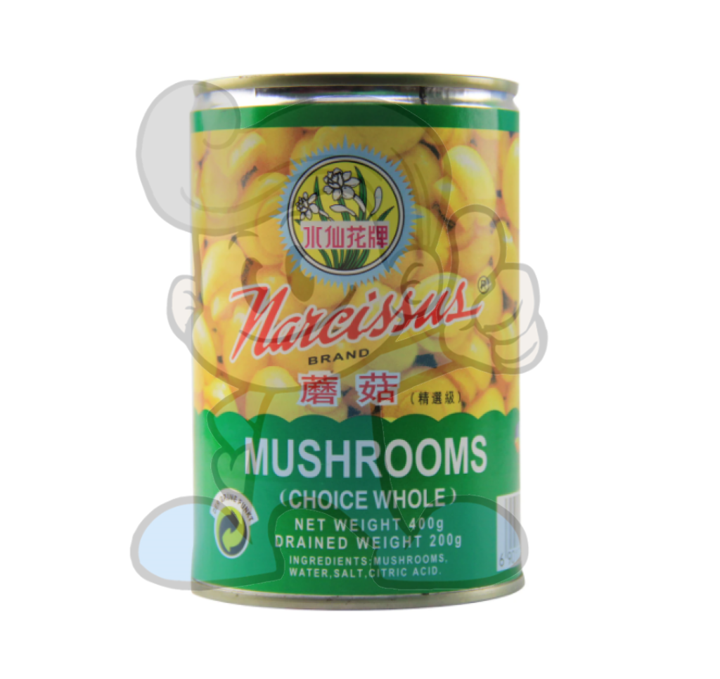 Narcissus Mushroom Whole (6 X 400G) Groceries