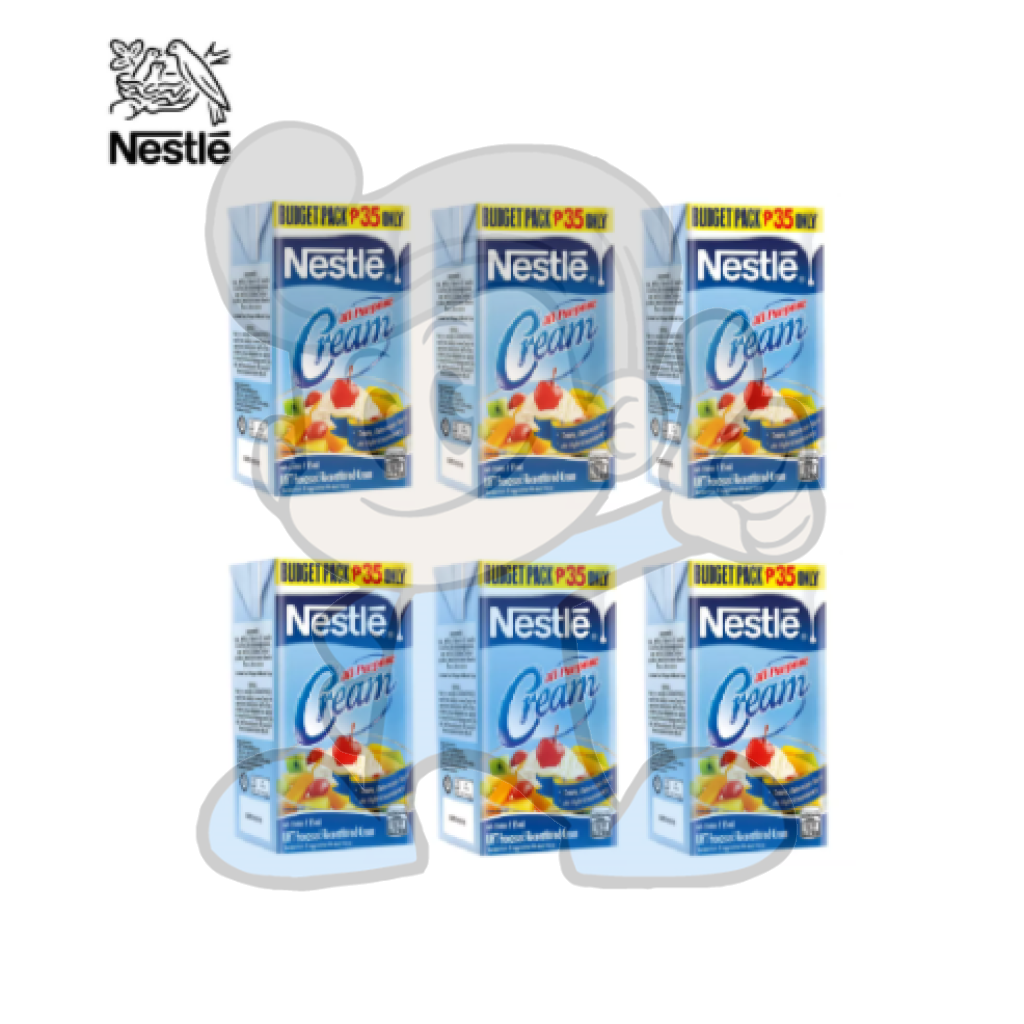 Nestle All Purpose Cream (6 X 125Ml) Groceries