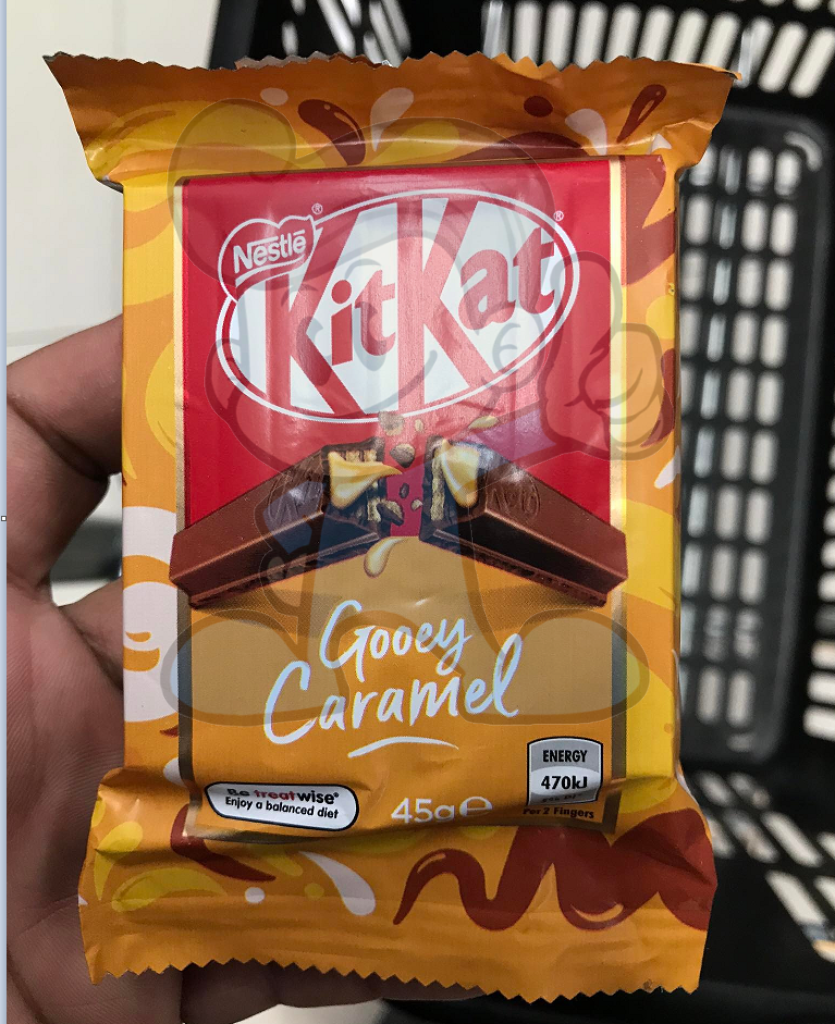 Nestle Kitkat Gooey Caramel (2 X 45G) Groceries