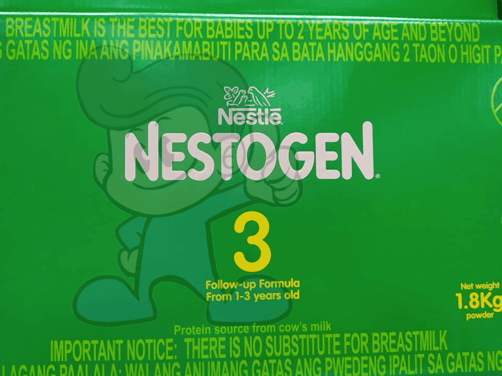Nestle Nestogen 3 (1-3 Years Old) Powder Milk Drink 1.8Kg Groceries