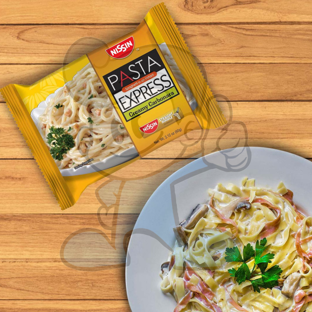 Nissin Pasta Express Creamy Carbonara (20 X 60G) Groceries