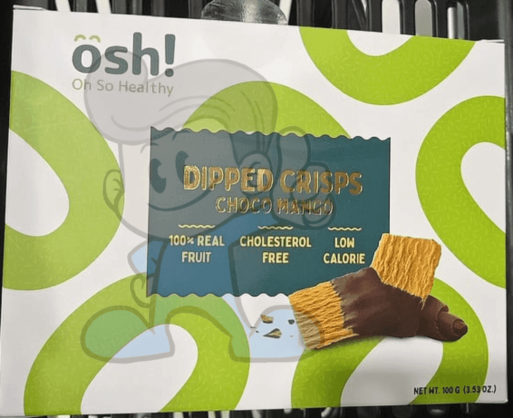 Oh So Healthy! Choco Mango Dipped Crisps 100G Groceries