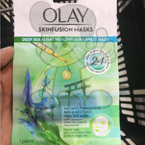Olay Skinfusions Japanese-Inspired Deep Sea Algae Sheet Mask 2 Pcs. Beauty