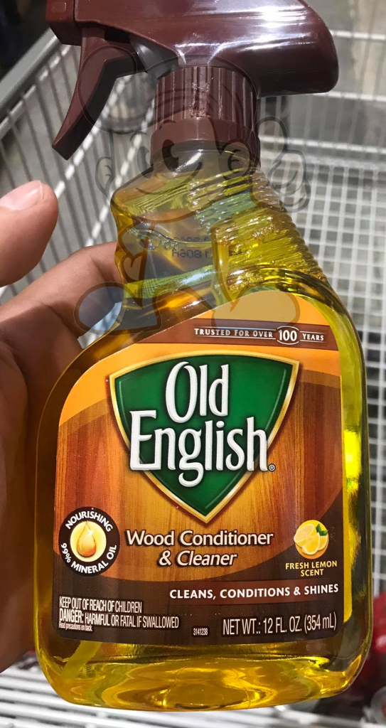 Old English Wood Conditioner And Cleaner Fresh Lemon Scent (2 X 354 Ml) Household Supplies